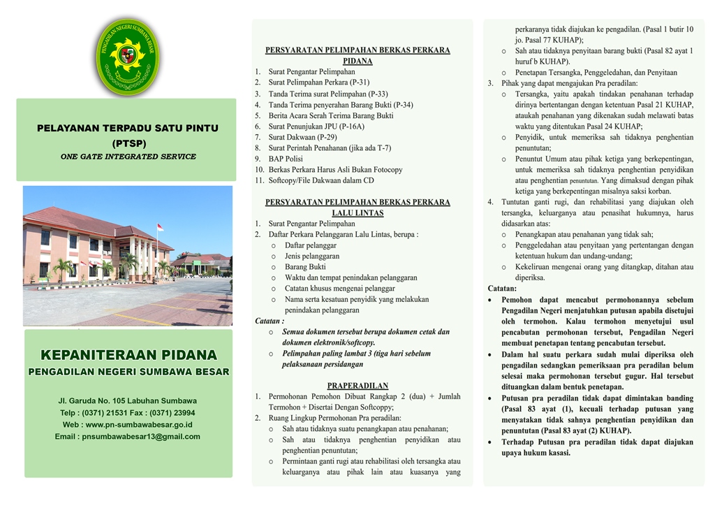 Kepaniteraan PIDANA 001k